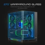Ant Esports Crystal Arc Pro Mid-Tower Gaming Cabinet - Image 3