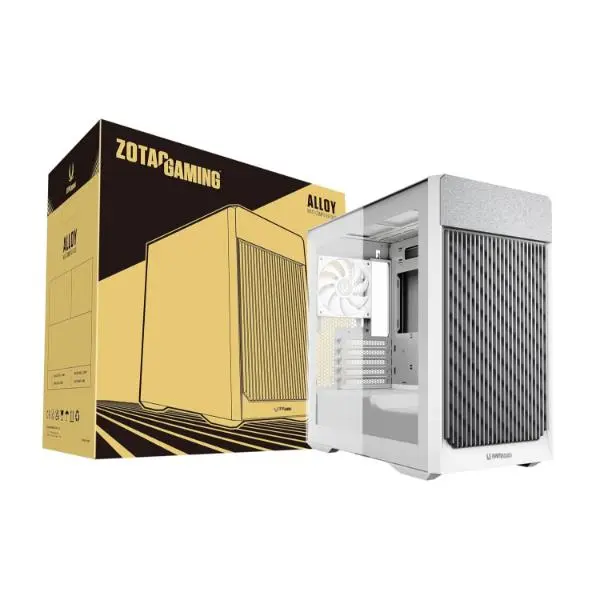 Zotac case-atx [ZC-MAW3F-01] (gaming white)