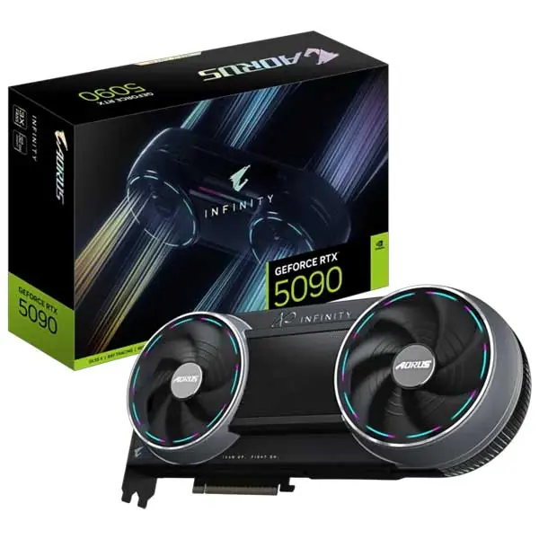 f2747763-bca3-4ee8-9a59-6be64ed147b9 Gigabyte AORUS GeForce RTX 5090 INFINITY 32G Graphics Card - Image 1