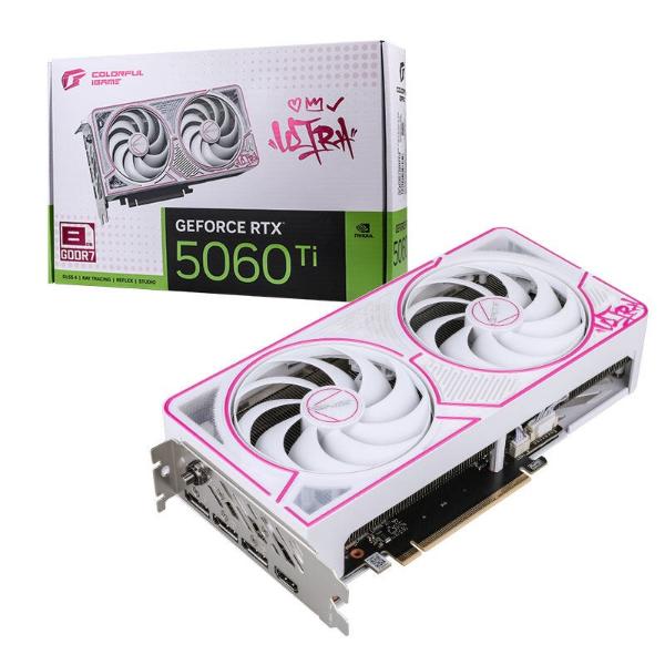 Colorful iGame GeForce RTX 5060 Ti Ultra W DUO OC 8GB-V Graphic Card Colorful iGame GeForce RTX 5060 Ti Ultra W DUO OC 8GB-V Graphic Card