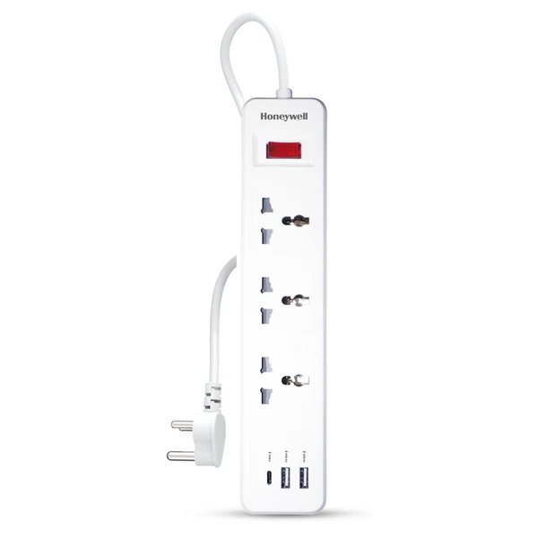 3-outlet-extension-board-with-1-type-c-2-usb.webp Honeywell 3 OUTLET EXTENSION BOARD WITH 1 TYPE C & 2 USB - Image 1