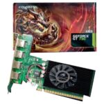 Colorful GT 730 4gb with 4 HDMI DDR 5 Graphics Card