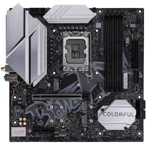 417f6702-3cfa-4256-93a8-25a17ec4b62c.jpg Colorful BATTLE-AX B760M-PLUS WIFI D5 V20 Intel mATX Motherboard - Image 1