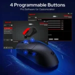 Redragon M999 King Ultra Tri mode 45k DPI Gaming Mouse - Image 5