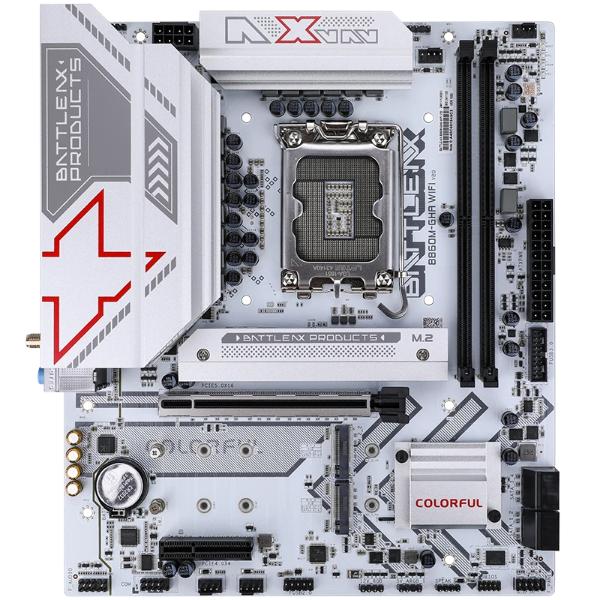 5b5f2976-833f-4462-b5df-a9f6a6e91b34.jpg Colorful BATTLE-AX B860M-GHA WIFI V20 Intel mATX Motherboard - Image 1