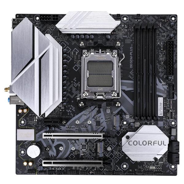 61c0e12c-300d-432b-82e1-6dece0f76b44.jpg Colorful BATTLE-AX B650M-PLUS WIFI V15 mATX AMD AM5 Motherboard - Image 1
