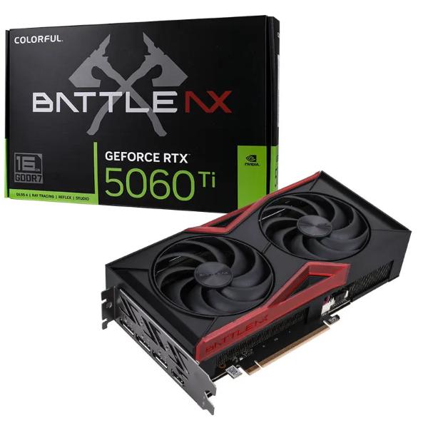 Colorful-GeForce-RTX-5060-Ti-NB-DUO-16GB-V.jpg Colorful GeForce RTX 5060 Ti NB DUO 16GB-V - Image 1