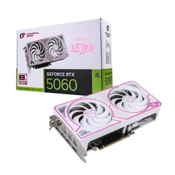 Colorful iGame GeForce RTX 5060 Ultra W DUO OC 8GB-V Colorful iGame GeForce RTX 5060 Ultra W DUO OC 8GB-V
