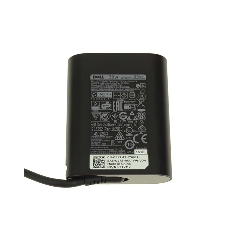Dell Original 30W 20V USB Type C Pin Laptop Charger Adapter - Image 2