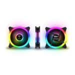 Gamdias Aeolus M2-1205R ARGB Cabinet Fan (Five Pack) - Image 2