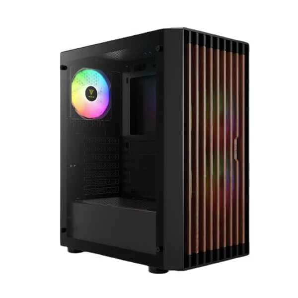 Gamdias-Aura-GC4-ARGB-ATX-Mid-Tower-Cabinet-Black-2.jpg Gamdias Aura GC4 ARGB (ATX) Mid Tower Cabinet (Black) - Image 1