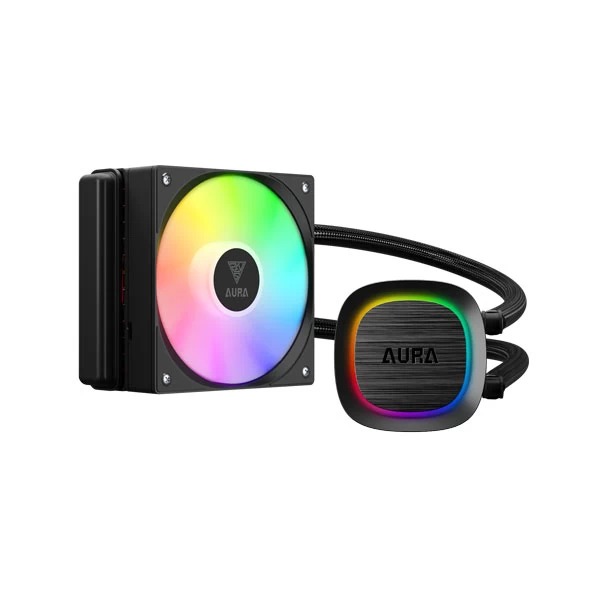 Gamdias-Aura-GL120-V2-ARGB-120mm-CPU-Liquid-Cooler-Black-1.jpg Gamdias Aura GL120 V2 ARGB 120mm CPU Liquid Cooler (Black) - Image 1