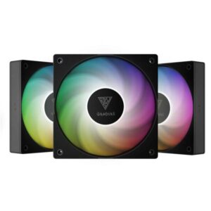 Gamdias NOTUS M1-1203 ARGB 120mm 3 in 1 Cabinet Fan
