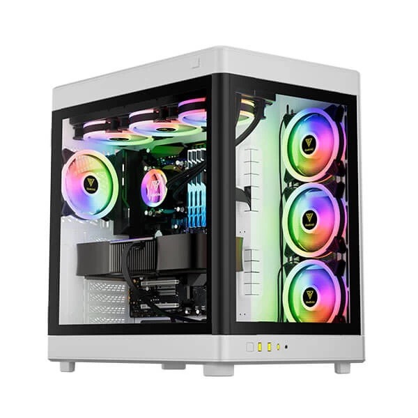 Gamdias-Neso-P1-W-ATX-Full-Tower-Cabinet-White-And-Black.jpg Gamdias Neso P1 W (ATX) Full Tower Cabinet (White And Black) - Image 1