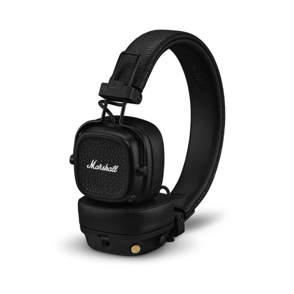 Marshall-Major-V-Wireless-On-Ear-Headphones-Black-1-e1728458863581.jpg Marshall Major V Wireless On-Ear Headphones (Black) - Image 1