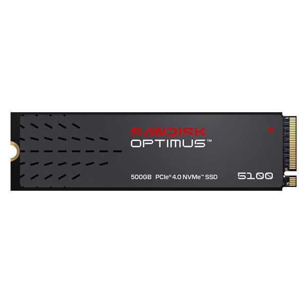 SANDISK Optimus 5100 500GB PCIe Gen 4 NVMe M.2 SSD - Image 1