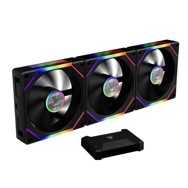 aeolus-p2-1203u-image-main-600x600-1.jpeg Gamdias Aeolus P2-1203U 120mm ARGB Case Fan - Image 1
