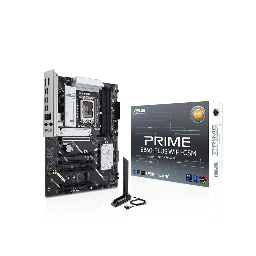 asus-prime-b860-plus-wifi-csm-lga1851-atx-motherboard.webp Asus Prime B860 Plus WiFi-CSM LGA1851 ATX Motherboard - Image 1