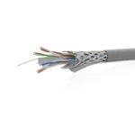 Cat 6 SFTP 4P Solid Cable True 23 AWG FRPVC CM Grey 305 Mtrs