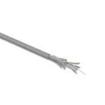Cat 6 SFTP 4P Solid Cable True 23 AWG FRPVC CM Grey 305 Mtrs - Image 3