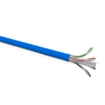 Cat 6 UTP 4P Solid Cable 23AWG FRPVC CM Blue 305 Mtrs
