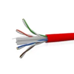 Cat 6 UTP 4P Solid Cable 23AWG FRPVC CM Red 305 Mtrs - Image 2