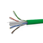 Cat 6 UTP 4P Solid Cable 23AWG LSZH CM Green 305 Mtrs - Image 2
