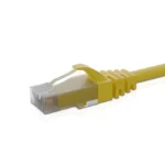 Cat 6 UTP Patch Cord LSZH Jacket 1 Meter Yellow - Image 2