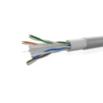 Cat 6A FTP 4 Pair Solid Cable True 23 AWG FRPVC Grey 305 Mtrs