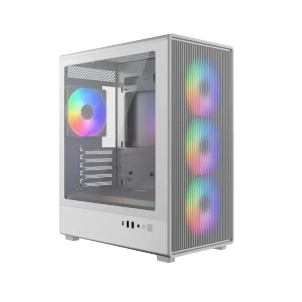 Cooler Master Elite 350 ARGB Cabinet – White (E350-WGNN-S00)