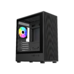 Cooler Master Elite 350 M-ATX Mini Tower Tempered Glass Pc Cabinet With Pre-installed ARGB Fans ( E350-KGNN-S00 ) - Image 2
