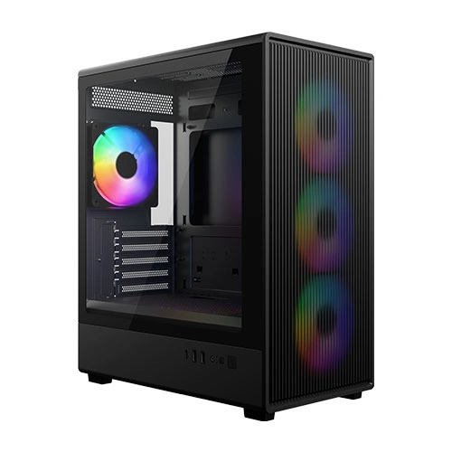cooler-master-elite-350-m-atx-mini-tower-tempered-glass-pc-cabinet-with.webp Cooler Master Elite 350 M-ATX Mini Tower Tempered Glass Pc Cabinet With Pre-installed ARGB Fans ( E350-KGNN-S00 ) - Image 1