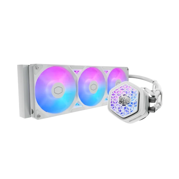 Cooler Master MasterLiquid Atmos II VRM Fan 360mm ARGB White CPU Liquid Cooler ( MLX-D36M-A25SZ-VW )
