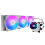 Cooler Master MasterLiquid Core NEX 360 ARGB Liquid CPU Cooler - White