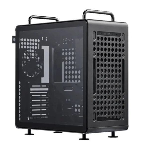 Cooler Master QUBE 540 Stardust Iron ATX Mid‑Tower Computer Case