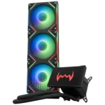 Dawg L360AIO5 ARGB 360mm CPU Liquid Cooler (Black)