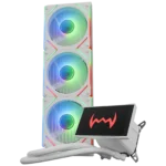 Dawg L360AIO5 ARGB 360mm CPU Liquid Cooler (White)