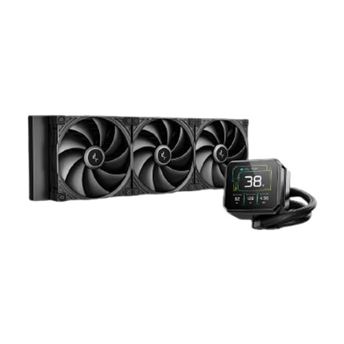 deepcool-spartacus-420-fully-customisable-6th-gen-liquid-cooler-black.webp DeepCool SPARTACUS 420 Fully Customisable 6th Gen Liquid Cooler – Black - Image 1