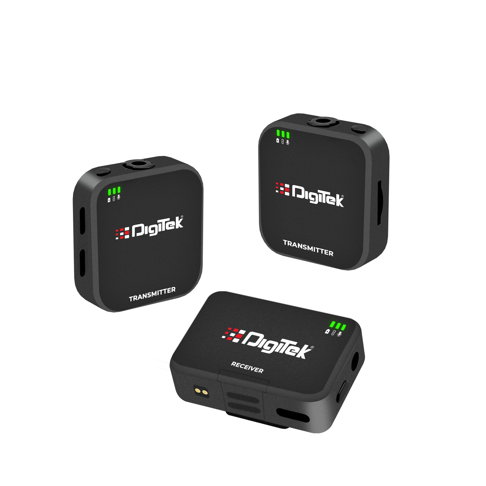 digitek-dwm-101-mini-2-in-1-wireless-microphone-24g-mic-for-ios-android-.jpg Digitek (DWM 101 Mini) 2-in-1 Wireless Microphone, 2.4G Mic for iOS/Android, DSLR, PC/Laptop, 80m Range, TF Card Recording, 4.5hr Battery, Real-Time Monitoring, Ideal for... - Image 1