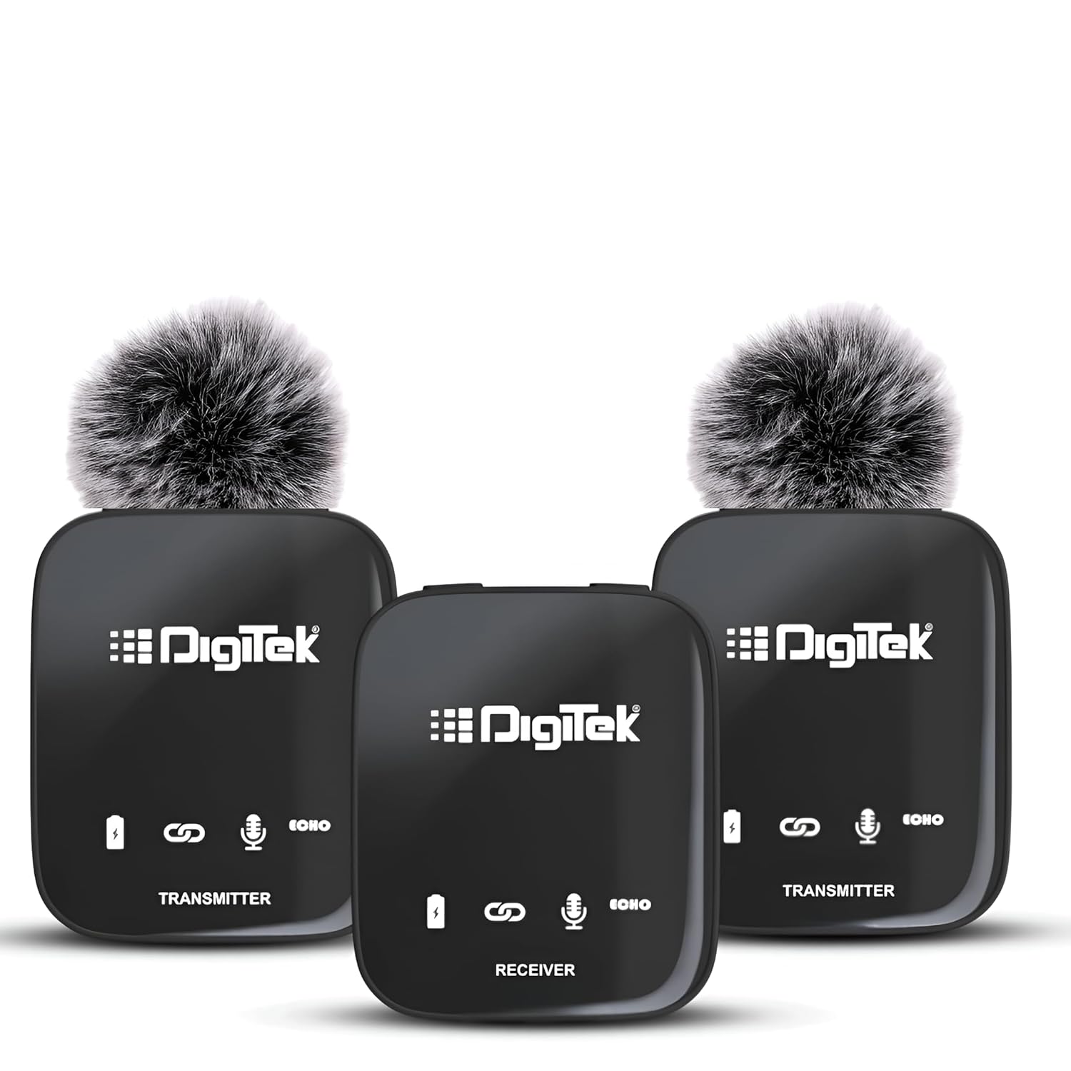 Digitek (DWM 101) Wireless Microphone System with ANC Noise Reduction, 360° Sound Capture, 100M Range, Upto 12 Hrs Working Time, for DSLR Camera, Android & iOS Smartphones,… Digitek (DWM 101) Wireless Microphone System with ANC Noise Reduction, 360° Sound Capture, 100M Range, Upto 12 Hrs Working Time, for DSLR Camera, Android & iOS Smartphones,…