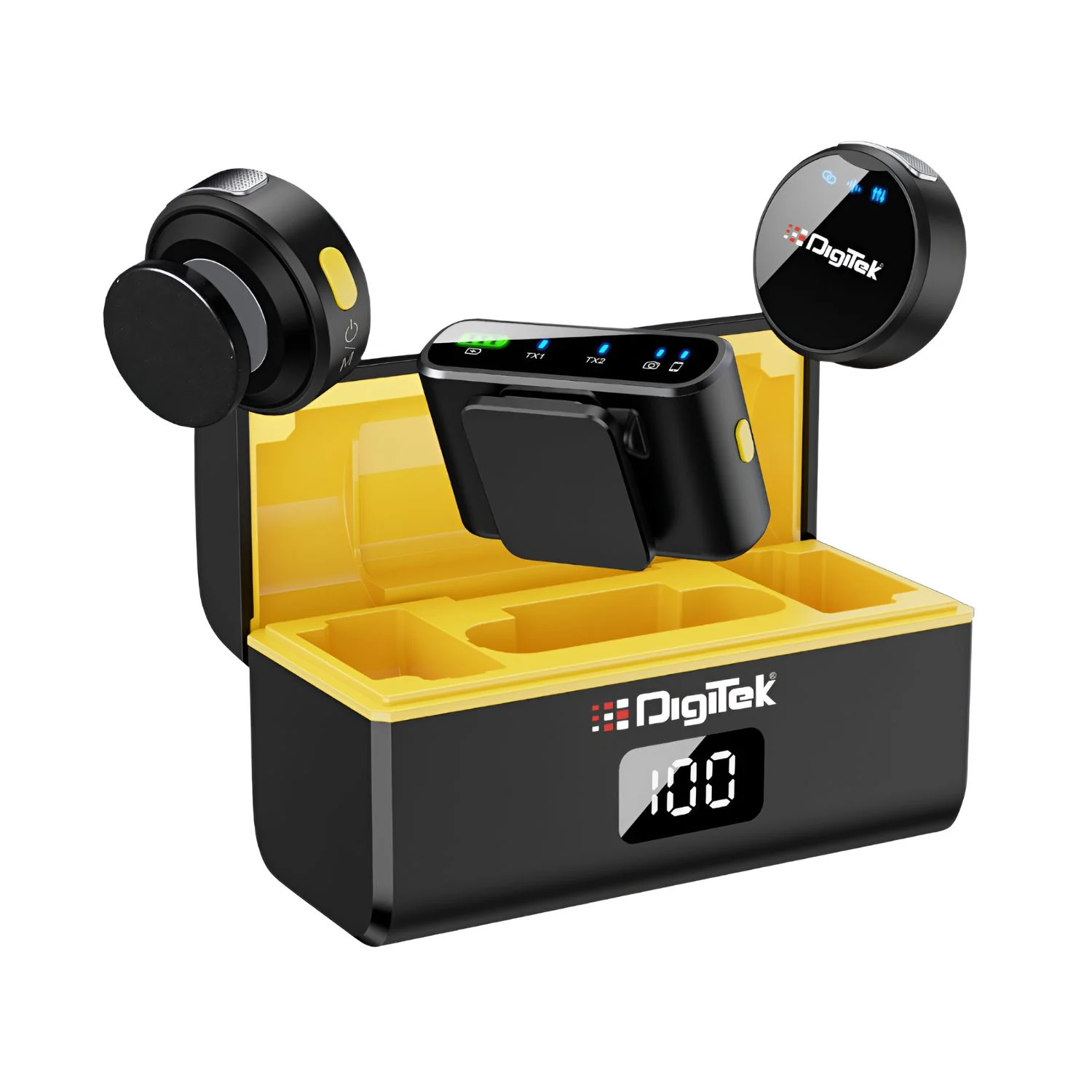 digitek-dwm-116-2-in-1-wireless-microphone.webp Digitek DWM-116 2-in-1 Wireless Microphone - Image 1