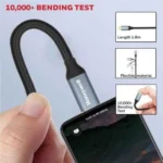 Honeywell 1.8m 10Gbps Black Type-C to USB 3.1 Cable, HC000048/CBL/1.8M/BLK - Image 3