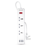 Honeywell 3 OUTLET EXTENSION BOARD WITH 3 USB