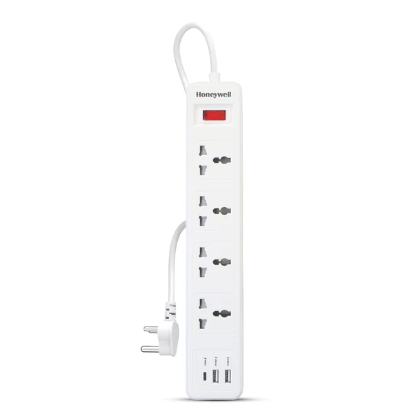 honeywell-4-outlet-extension-board-with-1-type-c-2-usb.webp Honeywell 4 OUTLET EXTENSION BOARD WITH 1 TYPE C & 2 USB - Image 1