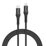 Honeywell Type C to Lightning, 4 Feet (1.2M), Nylon Braided Cable, MFI-certified, QC3.0, PD 87W Support with Max Output 3A, Fast Charge & Sync Cable for iPhone, iPad, AirPods –...