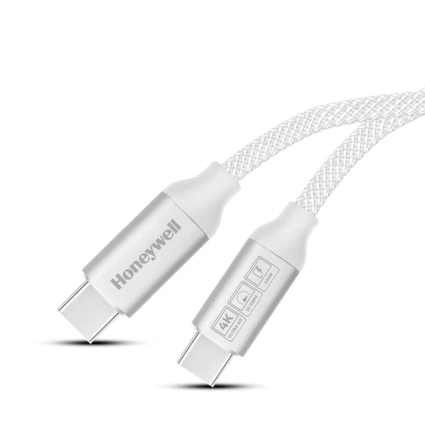 honeywell-type-c-to-type-c-usb-31-cable-4-feet-12m-max-output-5a-100w-1-1.jpg Honeywell Type C to Type C USB 3.1 Cable, 4 Feet (1.2M), Max Output 5A 100W, QC 3.0, Fast Charge, Compatible with Apple Devices, Smartphones, Laptops, Power Banks, Tablets,... - Image 1