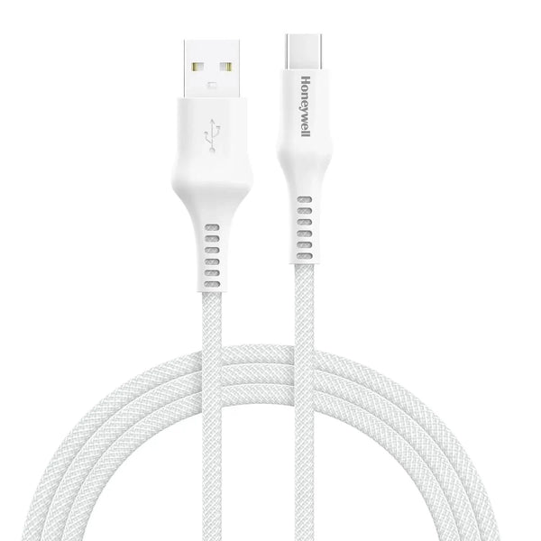 honeywell-usb-a-to-type-c-cable-4-feet-12m-pd-60w-qc-30-fast-charge-1-1.jpg Honeywell USB A to Type C Cable, 4 Feet (1.2M), PD 60W, QC 3.0, Fast Charge & Sync Cable, Nylon Braided Cable for Apple Devices, Smartphones, Laptops, Power Banks, Tablets,... - Image 1