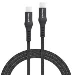 Honeywell USB Type C to Type C Cable, 4 Feet (1.2M), PD 60W, QC 3.0, Fast Charging, Nylon Braided Cable for Apple Devices, Smartphones, Laptops, Power Banks, Tablets,...