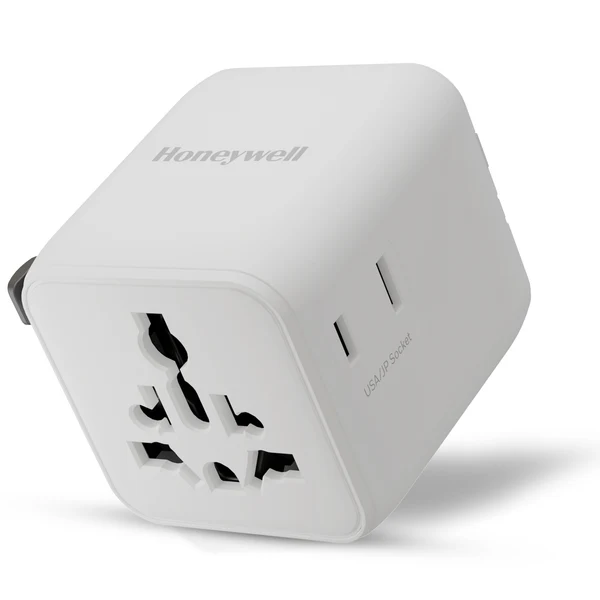 honeywell-world-travel-adapter-white.webp Honeywell World Travel Adapter White - Image 1
