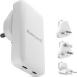 Honeywell Zest Ultra-Thin GaN 45W Dual Type-C PD 3.0 Wall Charger White